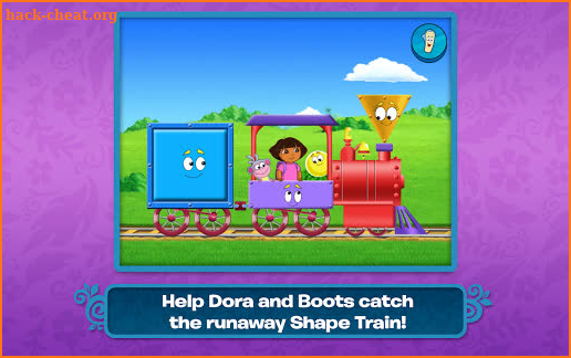 Dora Appisode: Shape Train screenshot