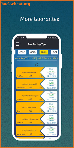 Dora Betting Tips screenshot
