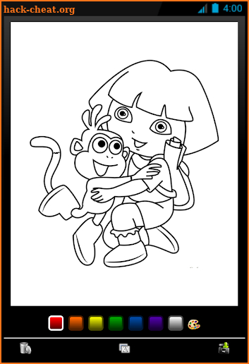 Dora Coloring screenshot