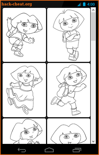 Dora Coloring screenshot