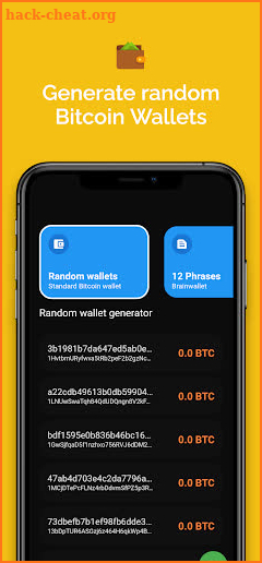 Dormant Bitcoin Seeker screenshot