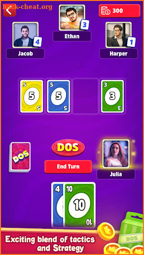 Dos: Fun Card Game screenshot
