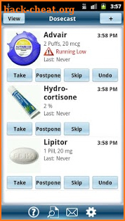 Dosecast - Medication Reminder screenshot