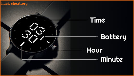 Dot Matrix - Watch Face screenshot