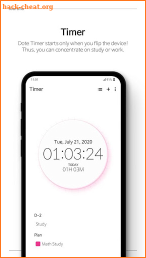 dote timer - Most efficient time management app screenshot