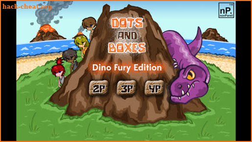 Dots and Boxes - Dino Fury screenshot