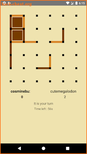 Dots and Boxes Online Multiplayer No Ads screenshot