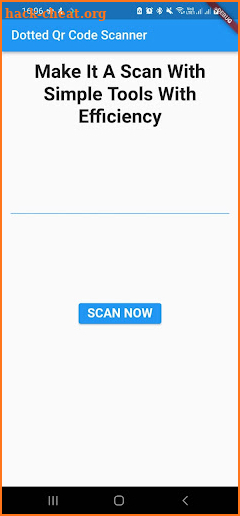Dotted QR Scanner screenshot