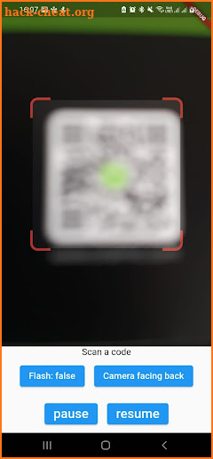 Dotted QR Scanner screenshot
