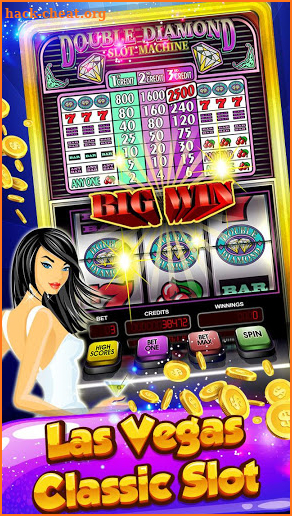 Double Diamond Slot Machine screenshot