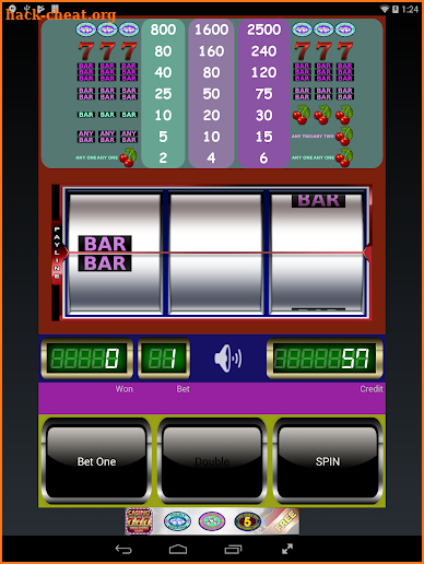 Double Diamond Slots Machine 777 Casino Free screenshot