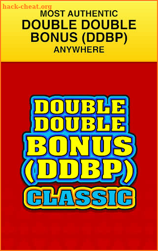 Double Double Bonus (DDBP) - Classic Video Poker screenshot