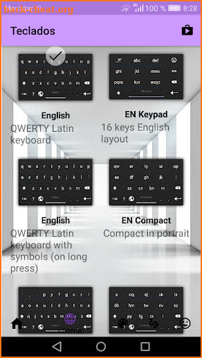 Double Touch Accents Keyboard - Accents Keyboard screenshot