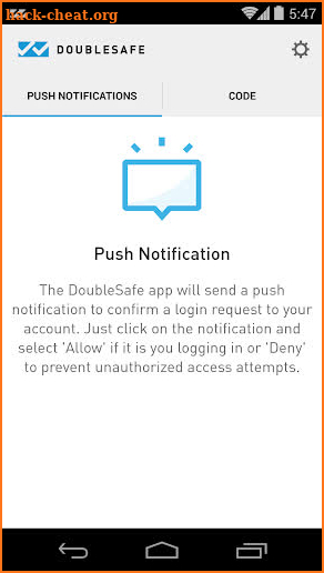 DoubleSafe screenshot