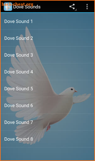Dove Sounds screenshot