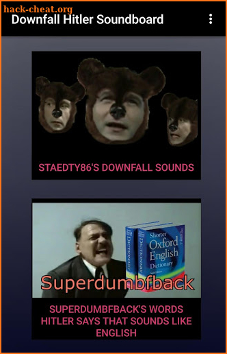 Downfall Hitler Soundboard screenshot