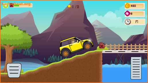 Downhill Climb Racing screenshot