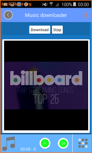 Download Mp3 Music Player Free 2018 + Theme screenshot