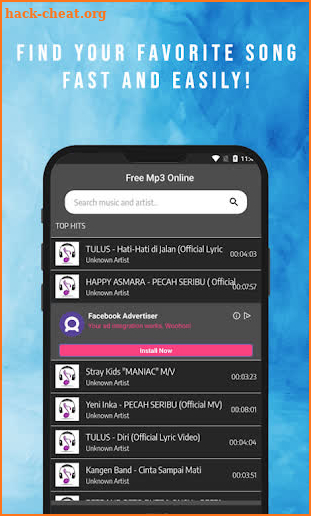 Download Music Mp3 downloader screenshot