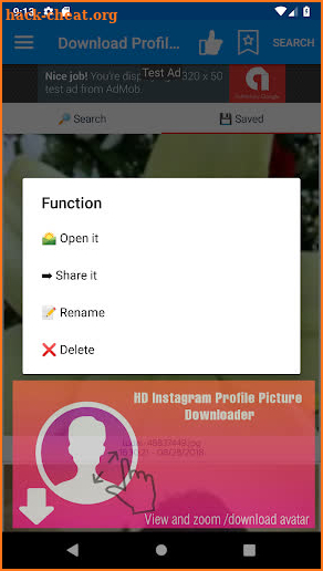 Download profile picture for instagram screenshot