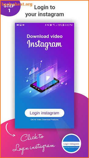 Download video for Instagram - Video downloader screenshot