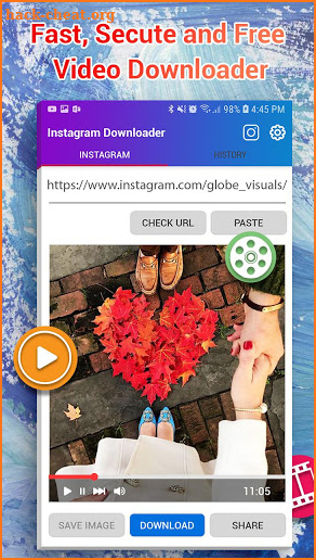 Download video for Instagram - Video downloader screenshot