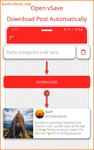 Downloader For Instagram - save video from insta screenshot