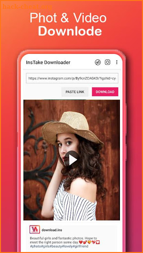 Downloader for Instagram - Video downloader screenshot