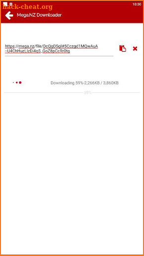 Downloader for MEGA - MegaDownloader screenshot
