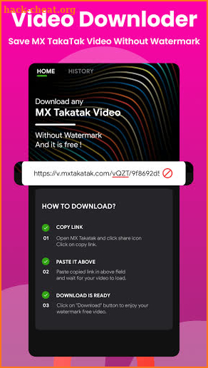 Downloader for MX TakaTak - Without Watermark screenshot