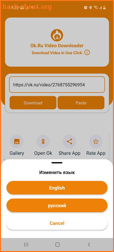 Downloader for OK-RU screenshot