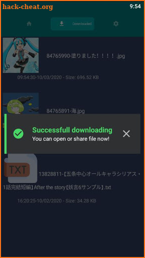 Downloader for Pivix screenshot