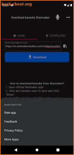 Downloader for StarMaker screenshot