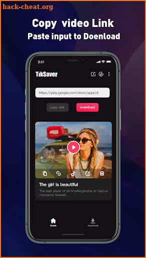 Downloader for TikTok screenshot