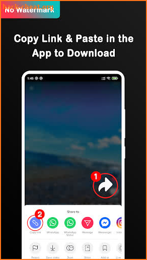 Downloader for TikTok -no Logo screenshot