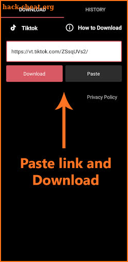 Downloader for TikTok without Watermark - TikSave screenshot