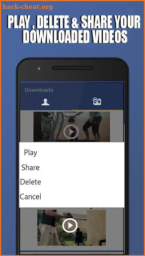 Downloader HD Video Fb screenshot