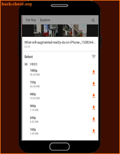 Downloader video HD screenshot