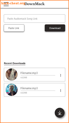 DownMack - Audiomack Music Downloader screenshot