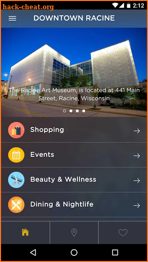 Downtown Racine App screenshot
