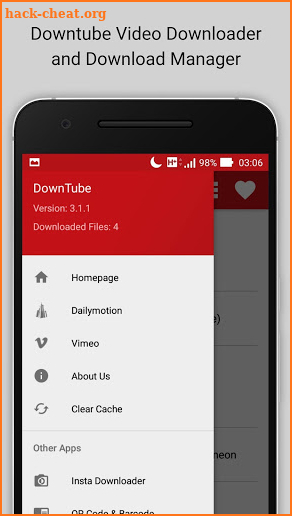DownTube Free Video Downloader screenshot