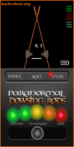 Dowsing Rods EMF app screenshot
