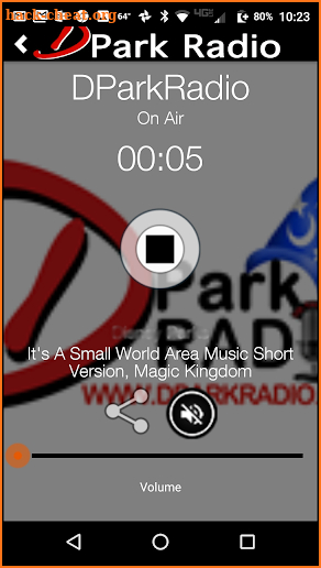 DPARKRADIO.COM - DISNEY PARK MUSIC 24/7 screenshot