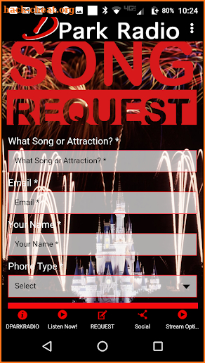 DPARKRADIO.COM - DISNEY PARK MUSIC 24/7 screenshot