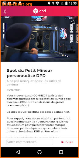 DPD Expresso screenshot