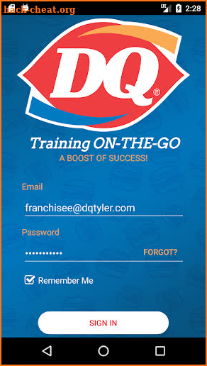 DQ Training On The Go screenshot