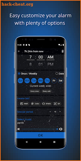 Dr. Alarm - Smart alarm clock screenshot
