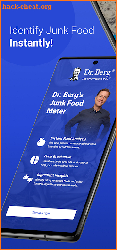 Dr. Berg Junk Food Meter screenshot