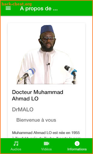 Dr Mouhammad Ahmad LO screenshot