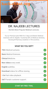 Dr. Najeeb Lectures screenshot